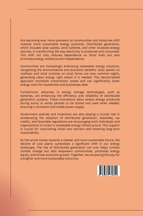 Produktbild: Sunsets for Coal Plants: The Rise of Distributed Generation and a Cleaner Future