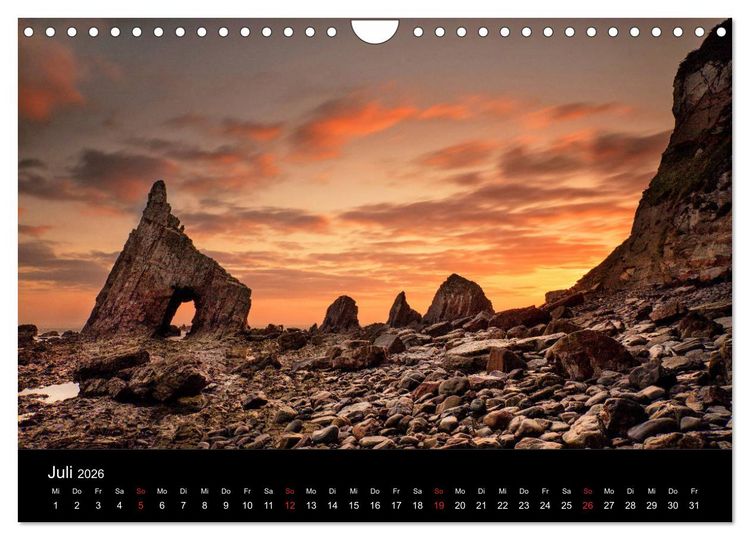 Produktbild: Wildes Nordspanien (Wandkalender 2026 DIN A4 quer), CALVENDO Monatskalender