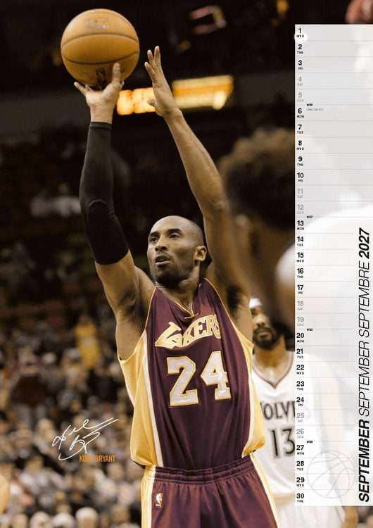 Produktbild: Basketball Legenden Kalender 2027