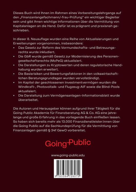 Produktbild: Gepr&uuml;fte/-r Finanzanlagenfachmann/-frau IHK