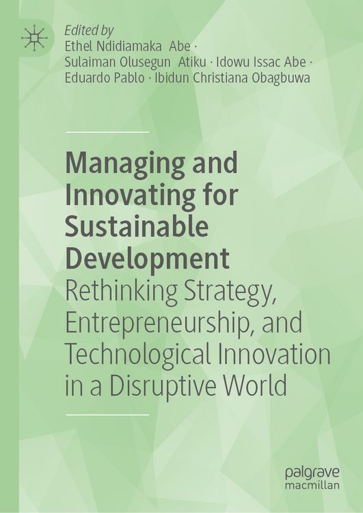 Produktbild: Managing and Innovating for Sustainable Development