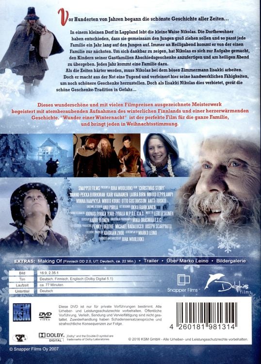Produktbild: Wunder einer Winternacht - Die Weihnachtsgeschichte