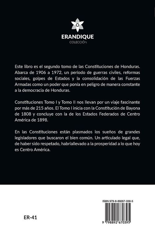 Produktbild: Constituciones de Honduras Tomo II (1906-1972)