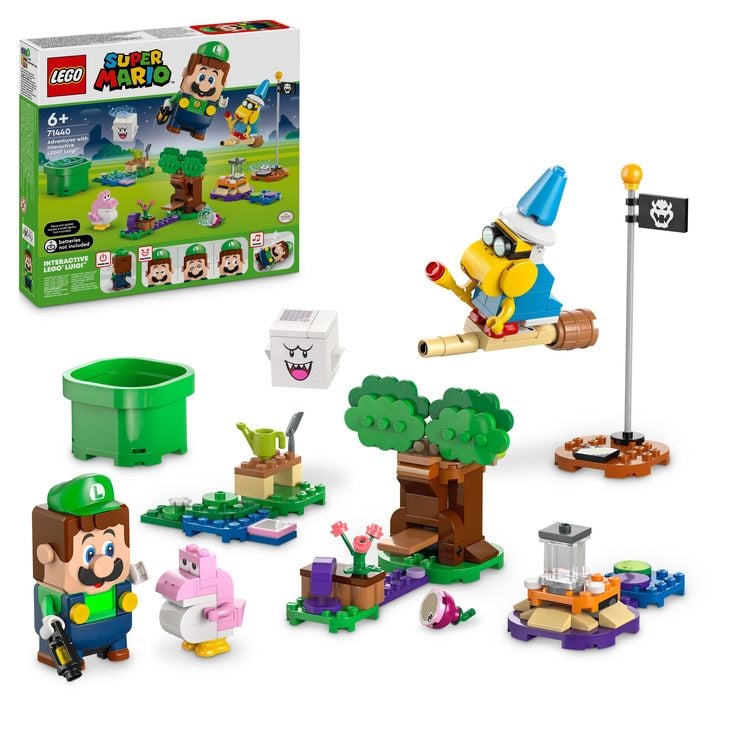 Produktbild: LEGO Super Mario Abenteuer mit dem interaktiven LEGO Luigi 71440