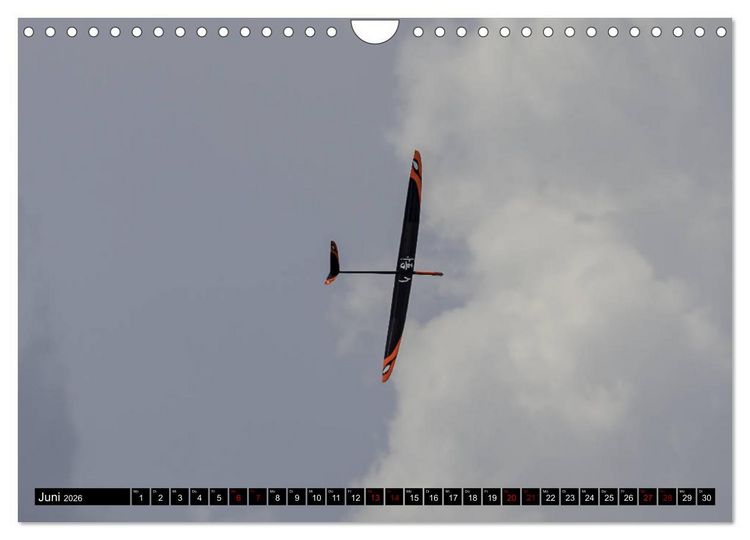 Produktbild: F-5J Segler, Bilder zur Bavarian Open Serie (Wandkalender 2026 DIN A4 quer), CALVENDO Monatskalender