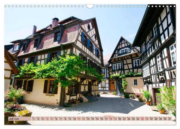 Produktbild: Historisches Gengenbach (Wandkalender 2026 DIN A3 quer), CALVENDO Monatskalender