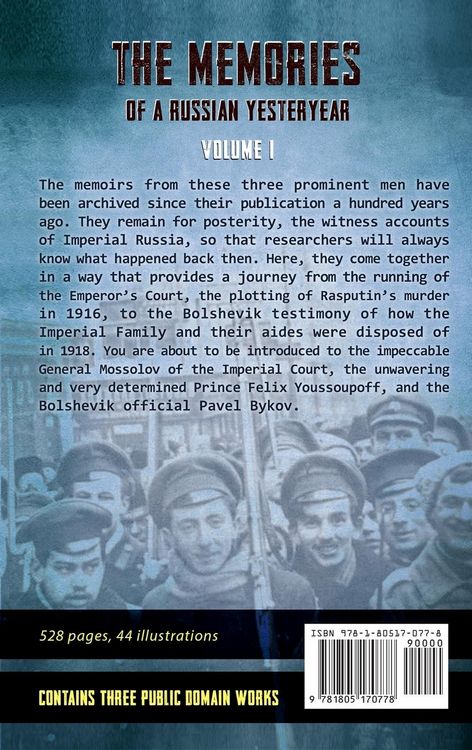 Produktbild: The Memories of a Russian Yesteryear - Volume I