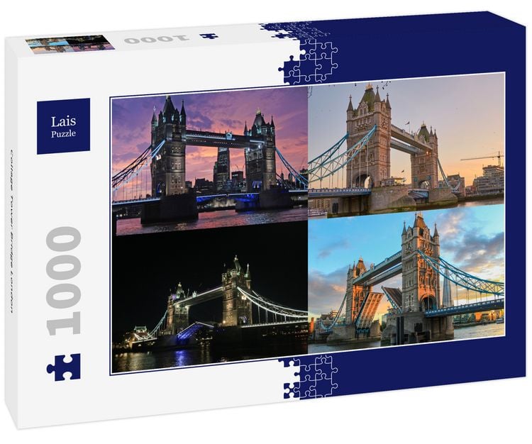 Produktbild: Lais Puzzle Collage Tower Bridge London 1000 Teile