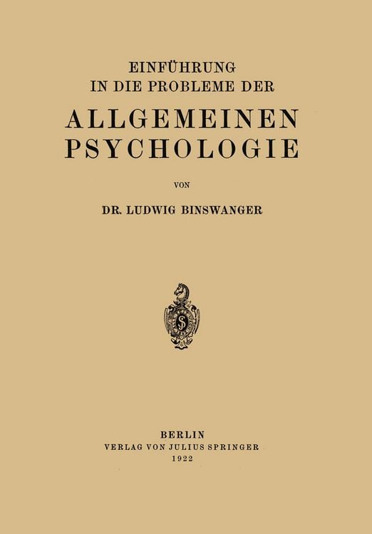 Produktbild: Einf&uuml;hrung in die Probleme der Allgemeinen Psychologie
