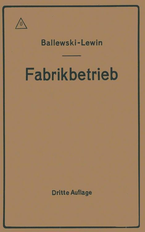 Produktbild: Der Fabrikbetrieb