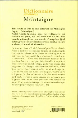 Produktbild: Dictionnaire amoureux de Montaigne