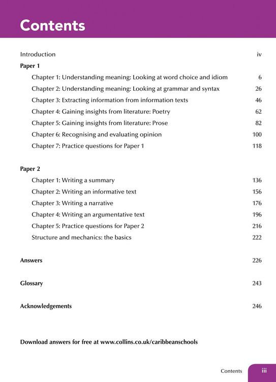 Produktbild: English A - a Concise Revision Course for CSEC&reg;