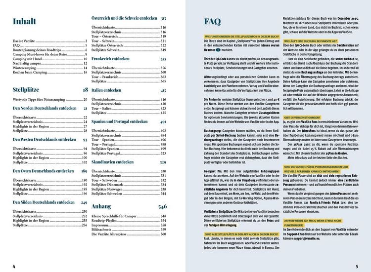 Produktbild: VanSite Stellplatzf&uuml;hrer 2026