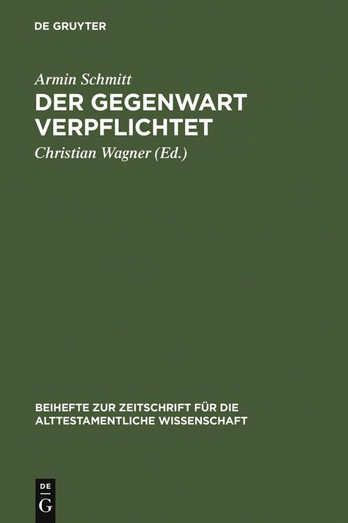 Produktbild: Der Gegenwart verpflichtet