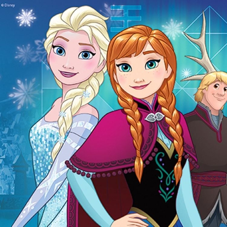 Produktbild: Puzzle Ravensburger Frozen - Nordlichter 2 X 24 Teile