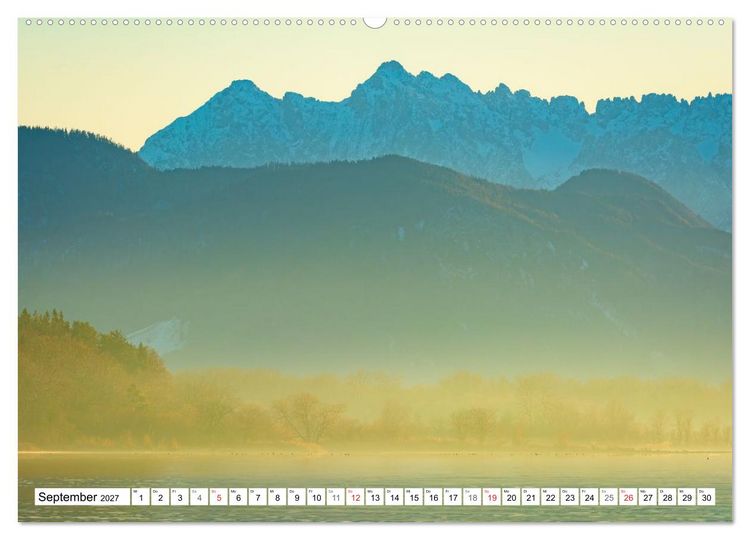 Produktbild: Der Chiemsee - Ansichten zum Tr&auml;umen (Wandkalender 2027 DIN A2 quer), CALVENDO Monatskalender
