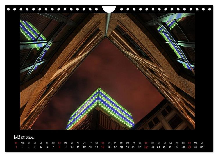 Produktbild: Berlin bei Nacht 2026 (Wandkalender 2026 DIN A4 quer), CALVENDO Monatskalender