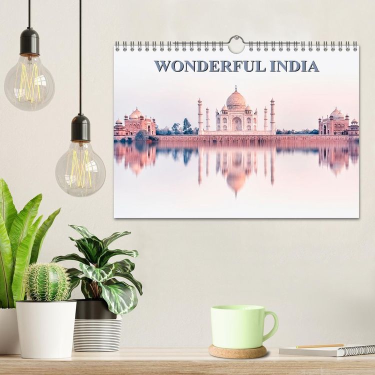 Produktbild: Wonderful India (Wall Calendar 2027 DIN A4 landscape), CALVENDO 12 Month Wall Calendar