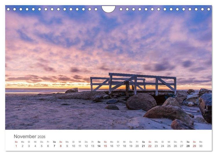 Produktbild: D&auml;nemark - Land im Licht (Wandkalender 2026 DIN A4 quer), CALVENDO Monatskalender