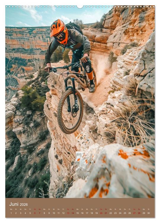 Produktbild: Freeride Adrenalin (hochwertiger Premium Wandkalender 2026 DIN A2 hoch), Kunstdruck in Hochglanz
