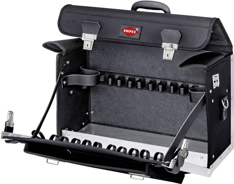 Produktbild: Knipex 00 21 02 LE Profi Werkzeugtasche unbest&uuml;ckt (B x H x T) 420 x 250 x 160mm
