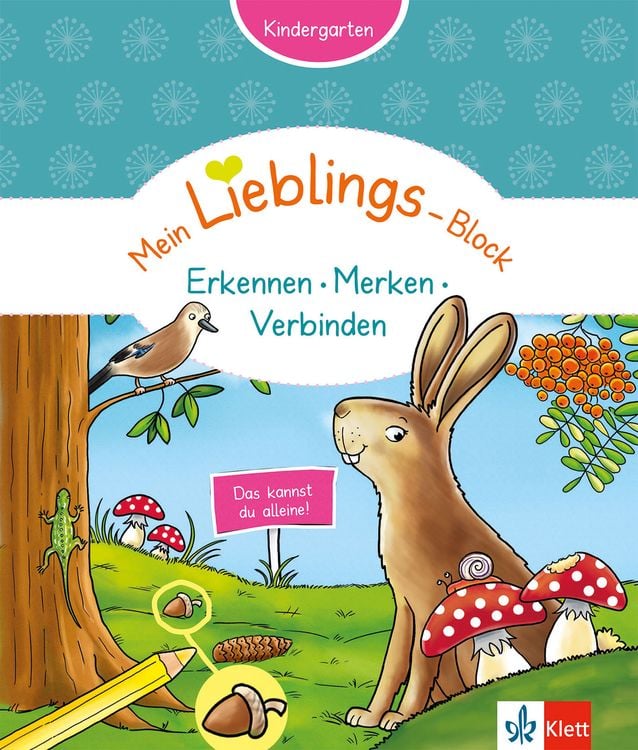 Produktbild: Klett Mein Lieblings-Block Erkennen, Merken, Verbinden