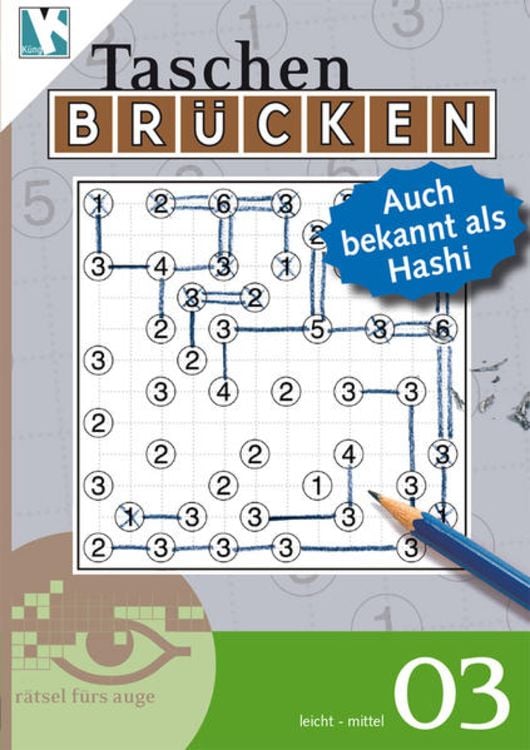 Produktbild: Brücken-Rätsel 03 - Auch als Hashi bekannt