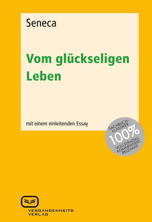 Produktbild: Vom gl&uuml;ckseligen Leben