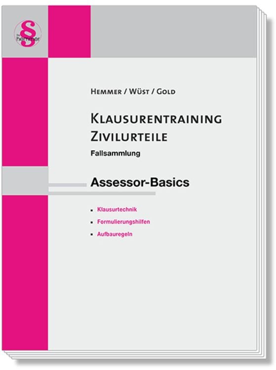 Produktbild: Klausurentraining Zivilurteile Assessor-Basics