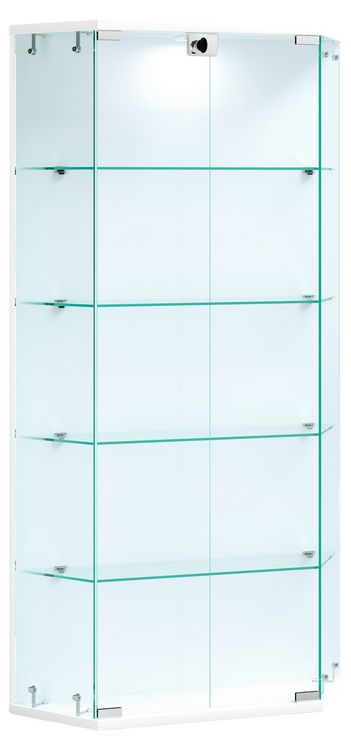 Produktbild: Wandvitrine H&auml;ngevitrine Glasvitrine Benila L