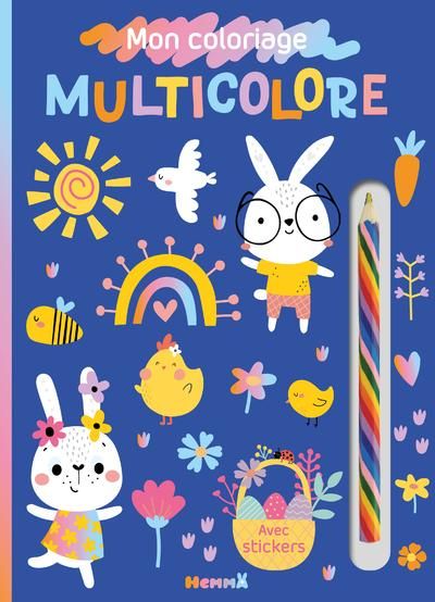 Produktbild: Mon coloriage multicolore : avec stickers