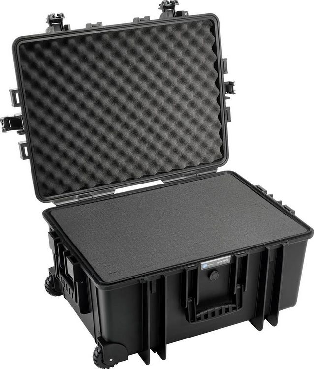 Produktbild: B & W International Outdoor Koffer outdoor.cases Typ 6800 70.9 l (B x H x T) 660 x 490 x 335 mm Schwarz 6800/B/SI