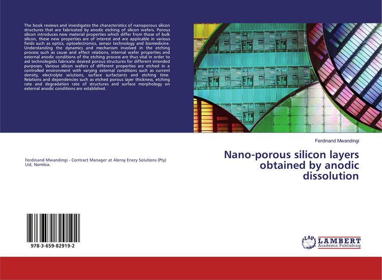 Produktbild: Nano-porous silicon layers obtained by anodic dissolution