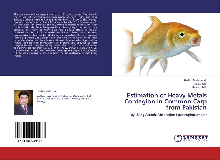 Produktbild: Estimation of Heavy Metals Contagion in Common Carp from Pakistan
