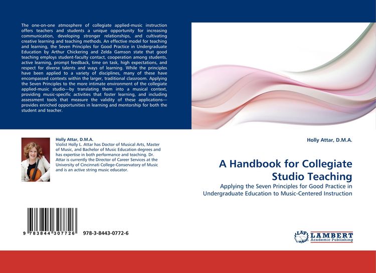 Produktbild: A Handbook for Collegiate Studio Teaching