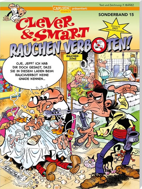 Bild vom Artikel Clever und Smart Sonderband 15: Rauchen verboten! vom Autor Francisco Ibáñez