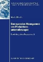 Produktbild: Das operative Management von Produktionsunternehmungen