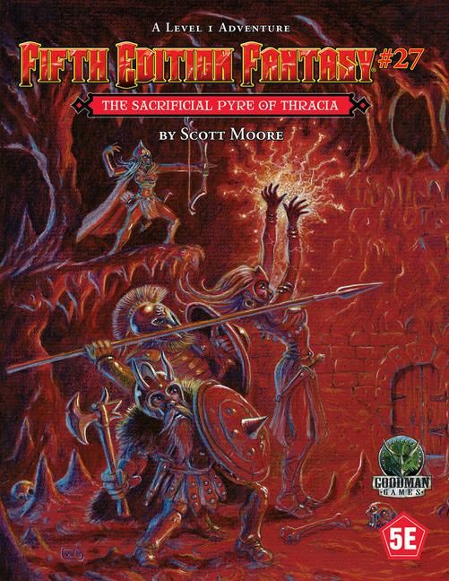 Produktbild: Fifth Edition Fantasy #27: The Sacrificial Pyre of Thracia