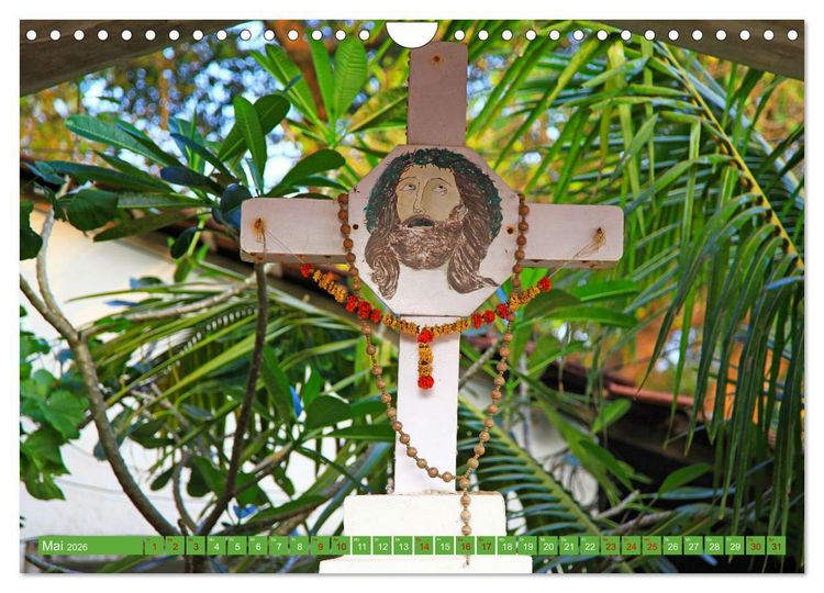 Produktbild: Indien - Das christliche Goa (Wandkalender 2026 DIN A4 quer), CALVENDO Monatskalender