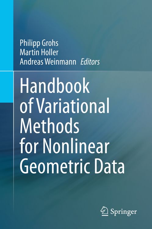 Produktbild: Handbook of Variational Methods for Nonlinear Geometric Data