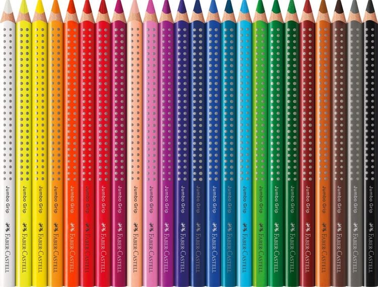 Produktbild: Faber-Castell Buntstifte Jumbo Grip 16er Set Metalletui