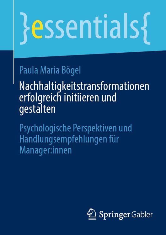 Produktbild: Nachhaltigkeitstransformationen erfolgreich initiieren und gestalten