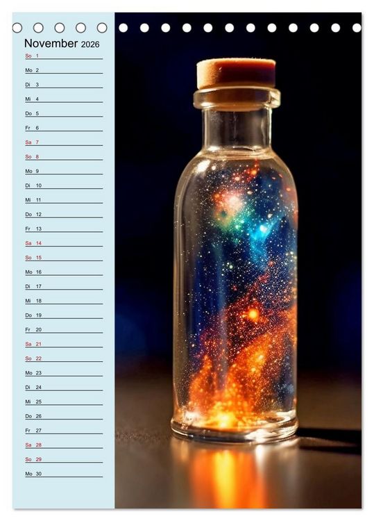 Produktbild: Voll die Flasche (Tischkalender 2026 DIN A5 hoch), CALVENDO Monatskalender