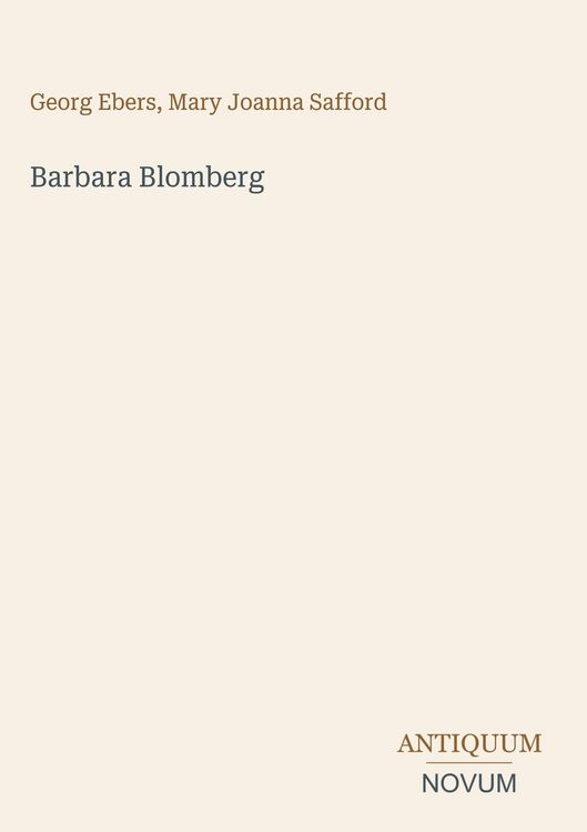 Produktbild: Barbara Blomberg