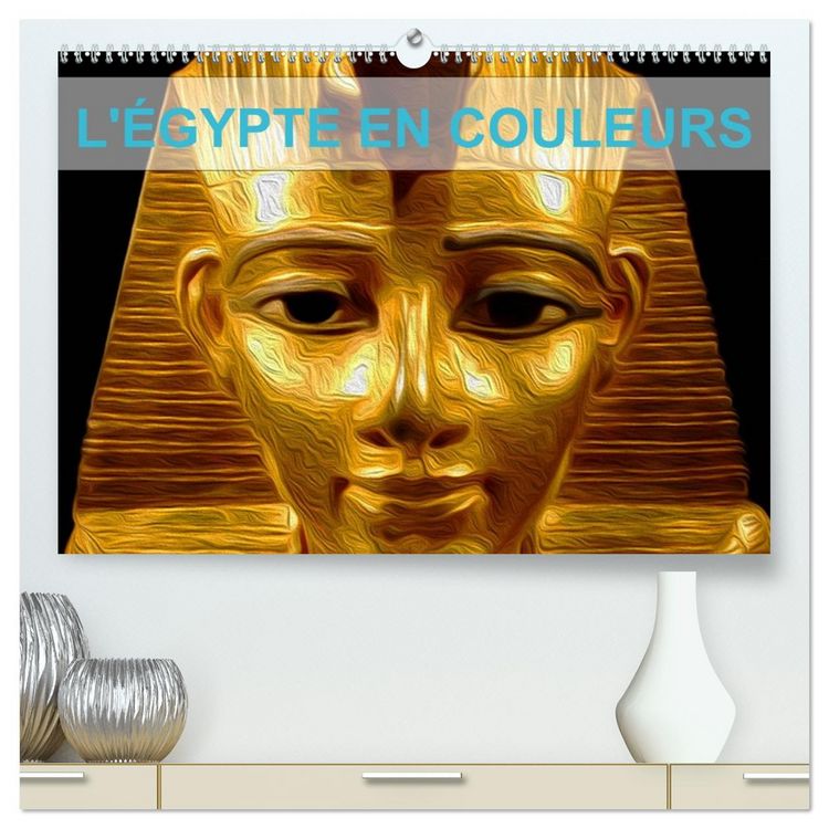 Produktbild: L'&Eacute;GYPTE EN COULEURS (Calendrier mural 2026 DIN A2 vertical) calendrier de bureau
