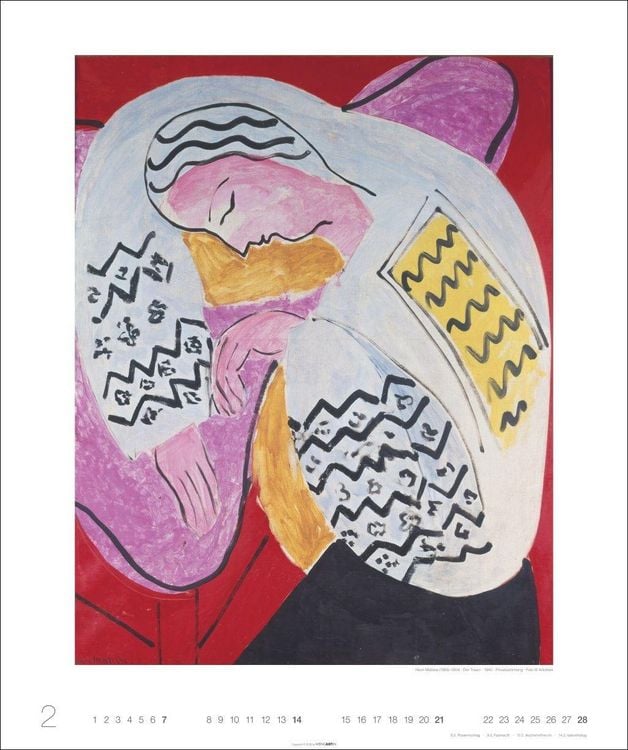 Produktbild: Henri Matisse Edition Kalender 2027