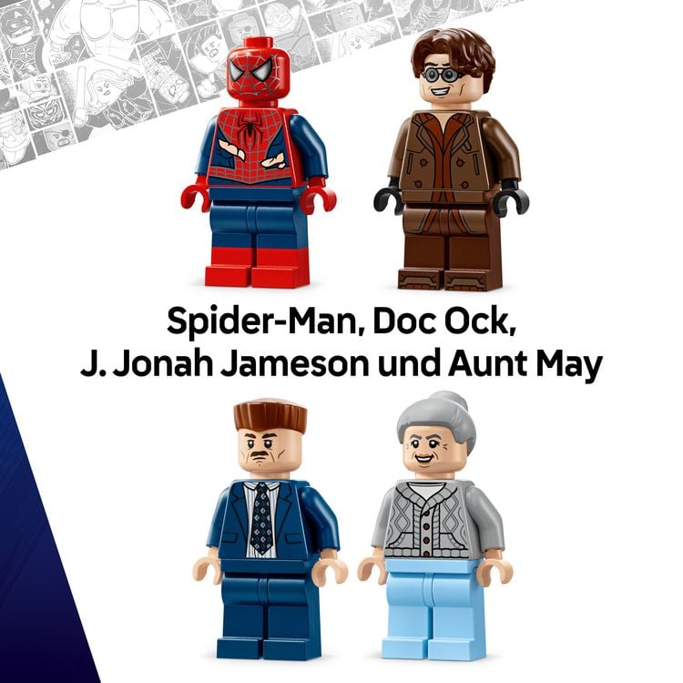 Produktbild: LEGO ǀ Marvel 76321 Spider-Man vs. Doc Ock: Showdown in der U-Bahn