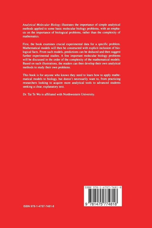 Produktbild: Analytical Molecular Biology
