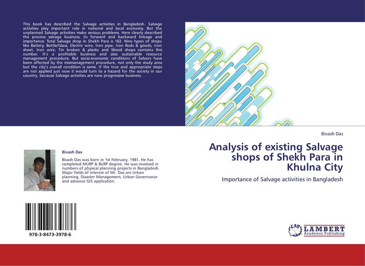 Produktbild: Analysis of existing Salvage shops of Shekh Para in Khulna City