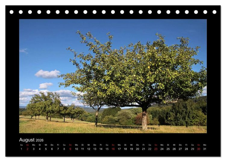 Produktbild: Taunus (Tischkalender 2026 DIN A5 quer), CALVENDO Monatskalender